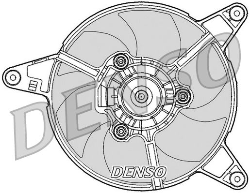 Вентилятор системи охолодження DENSO DER09090 - zapix