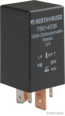 Реле свічок розжарювання HERTH+BUSS ELPARTS 75614036 - zapix