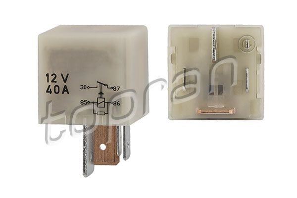 Реле свічок розжарювання TOPRAN 107258 - zapix