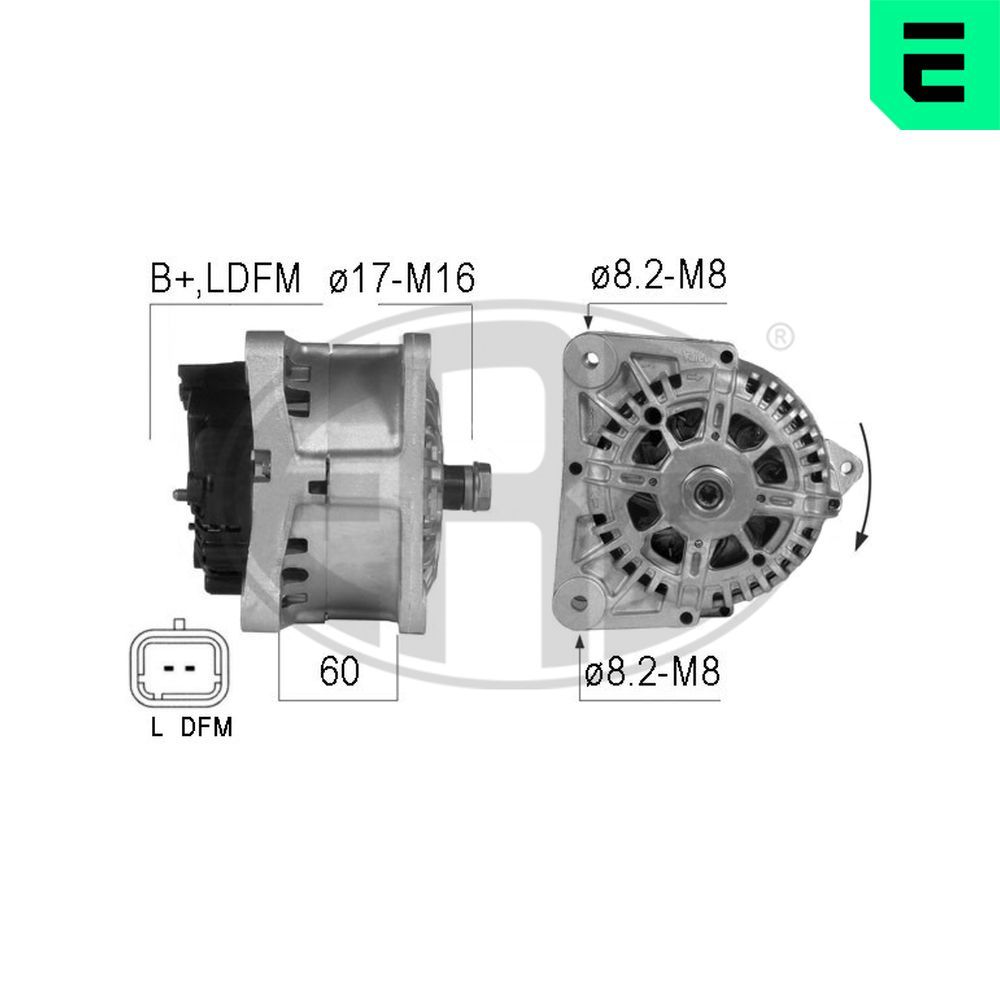 Генератор ERA 210280A - zapix