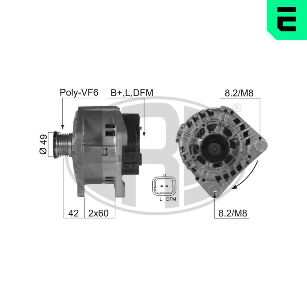 Генератор ERA 210353A - zapix