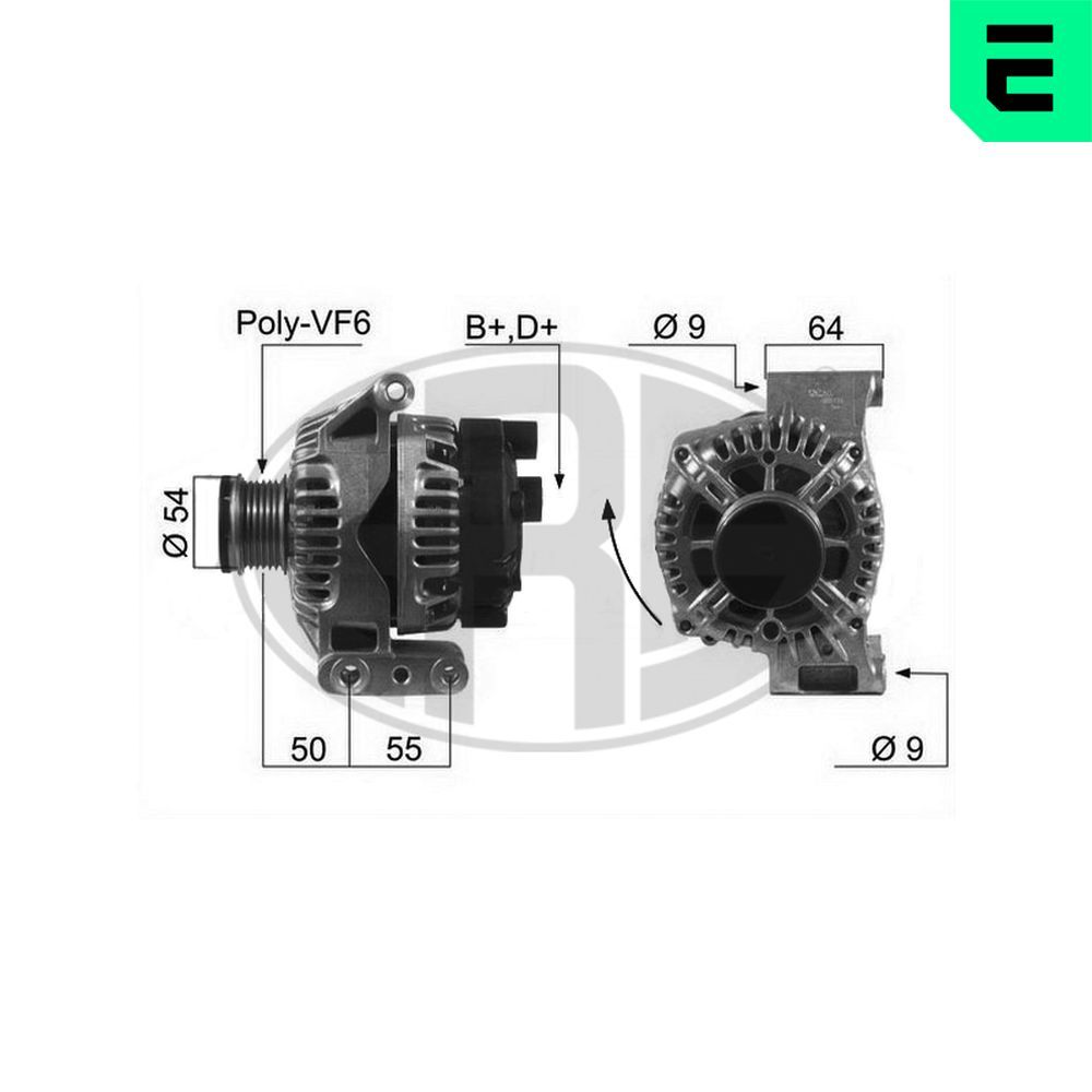 Генератор ERA 210451A - zapix