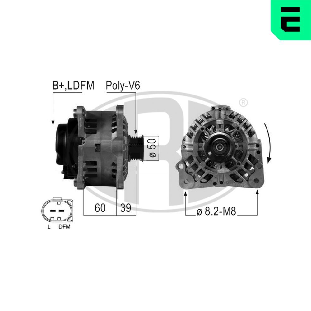 Генератор ERA 210481A - zapix