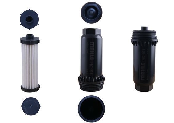 Фільтр АКПП MAHLE HX151KIT - zapix