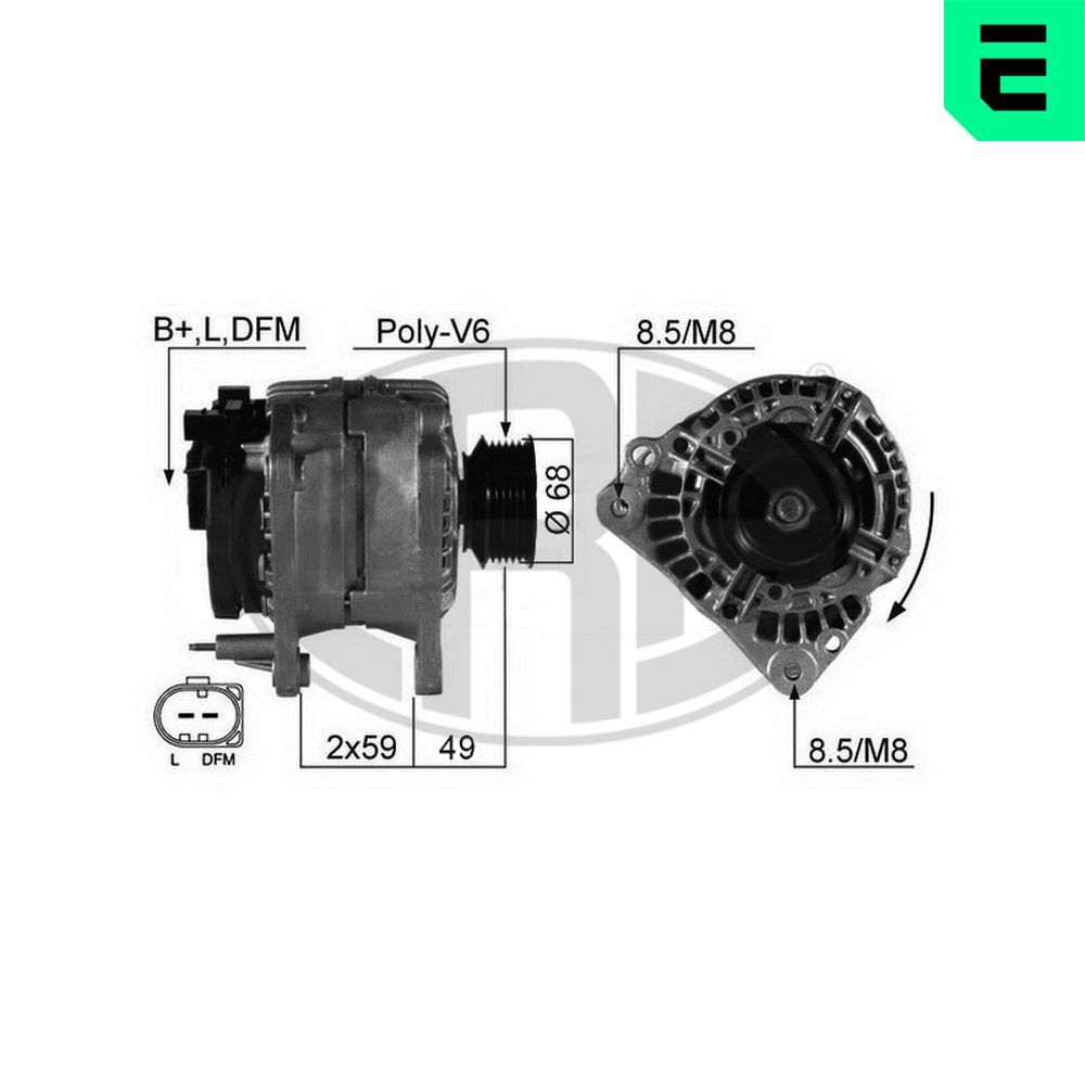 Генератор ERA 210256A - zapix