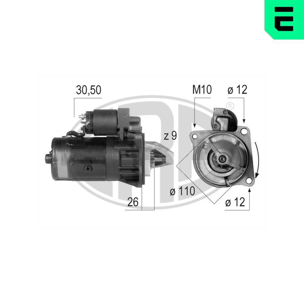 Стартер ERA 220019A - zapix