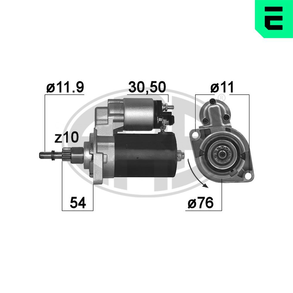 Стартер ERA 220030A - zapix