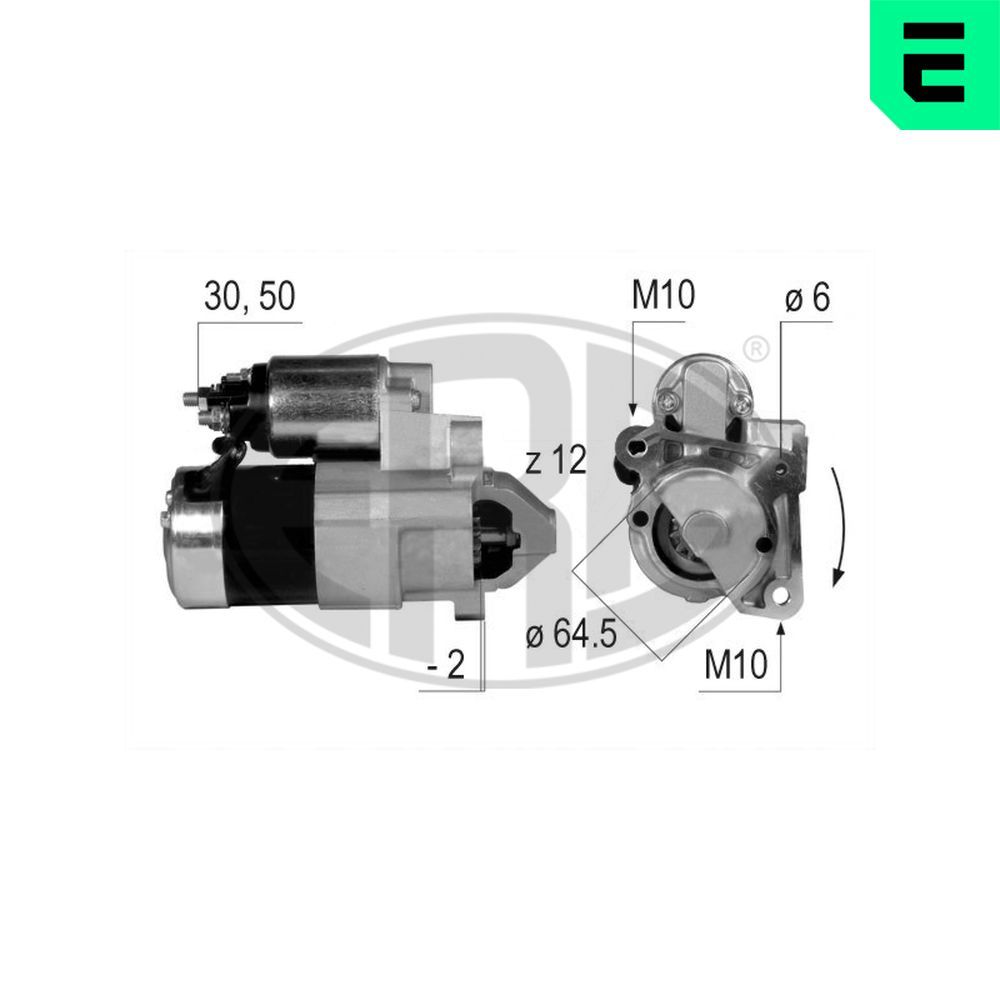 Стартер ERA 220039A - zapix