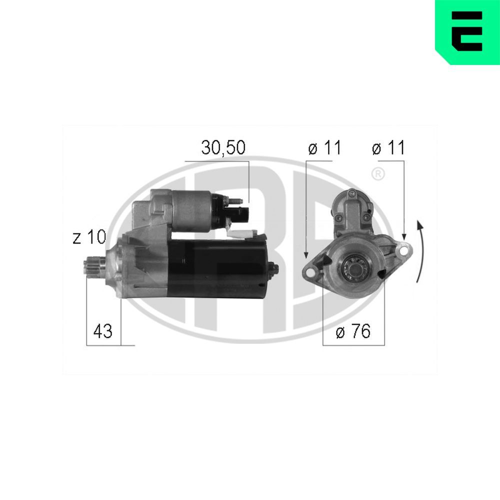 Стартер ERA 220606A - zapix