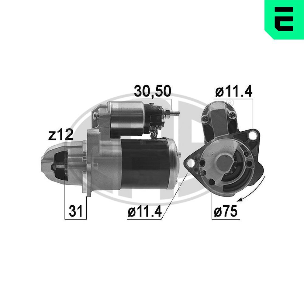 Стартер ERA 220639A - zapix