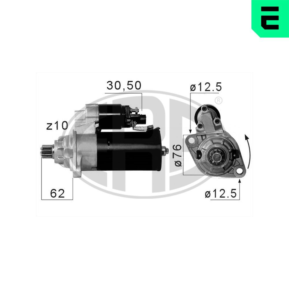Стартер ERA 220661A - zapix
