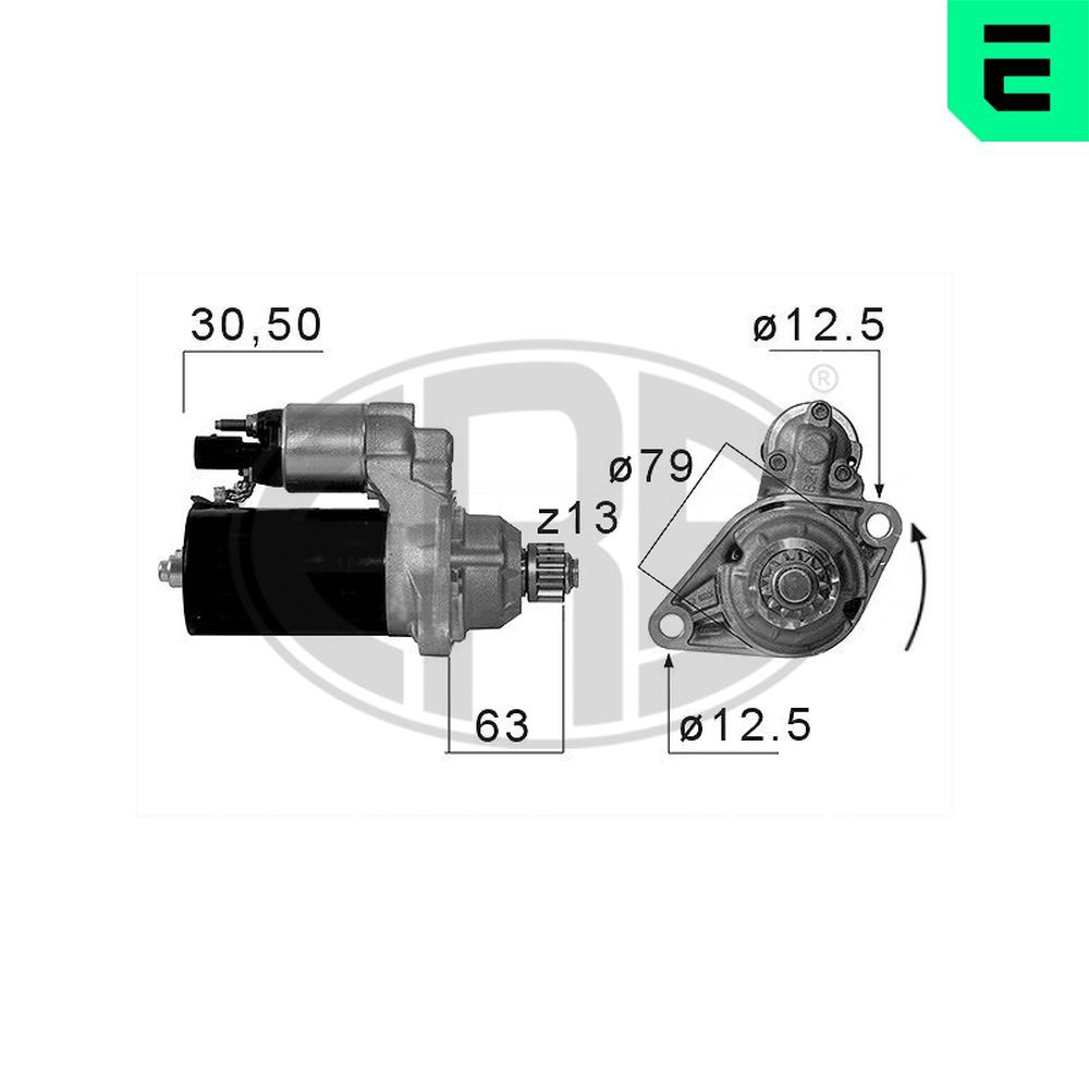 Стартер ERA 220674A - zapix