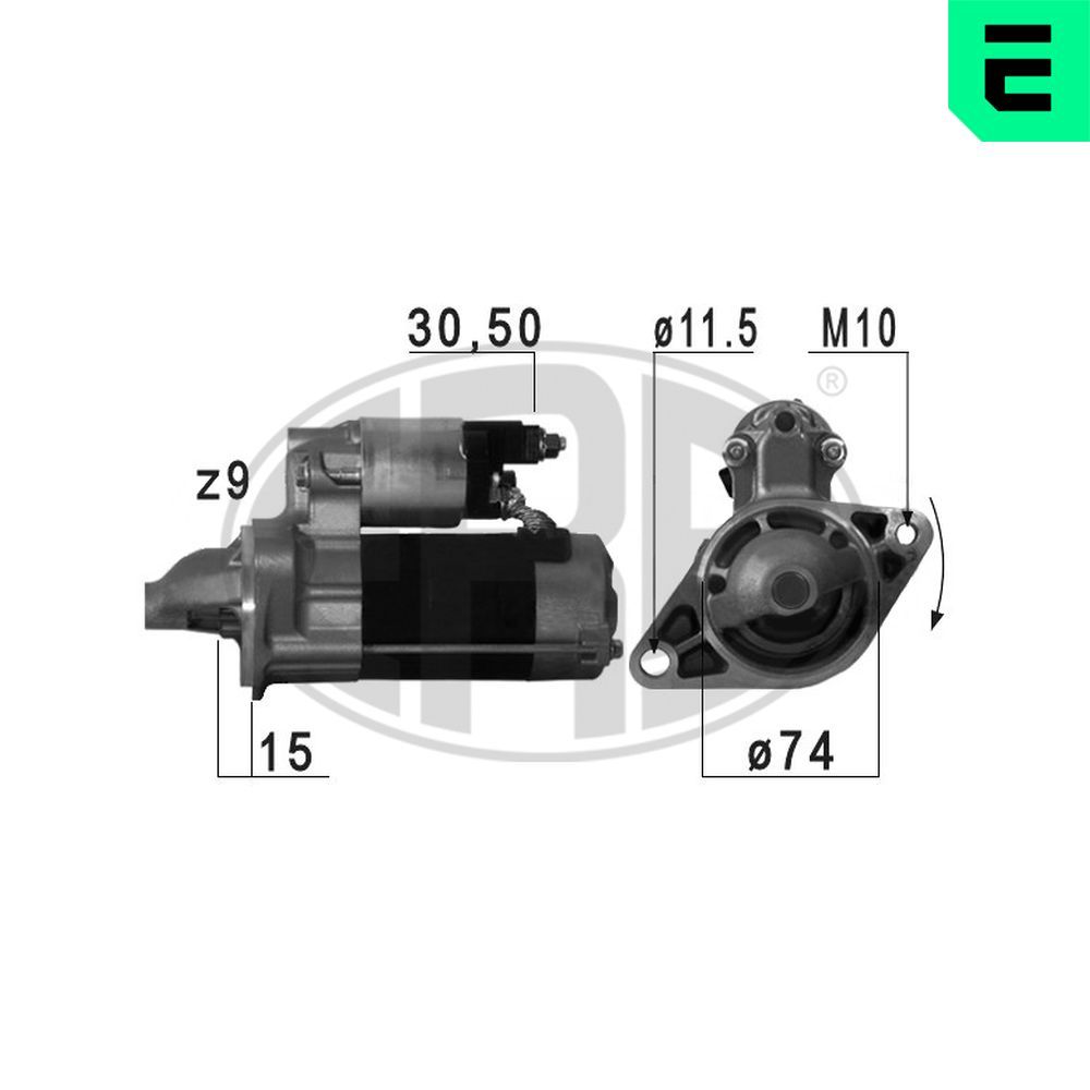 Стартер ERA 220708A - zapix