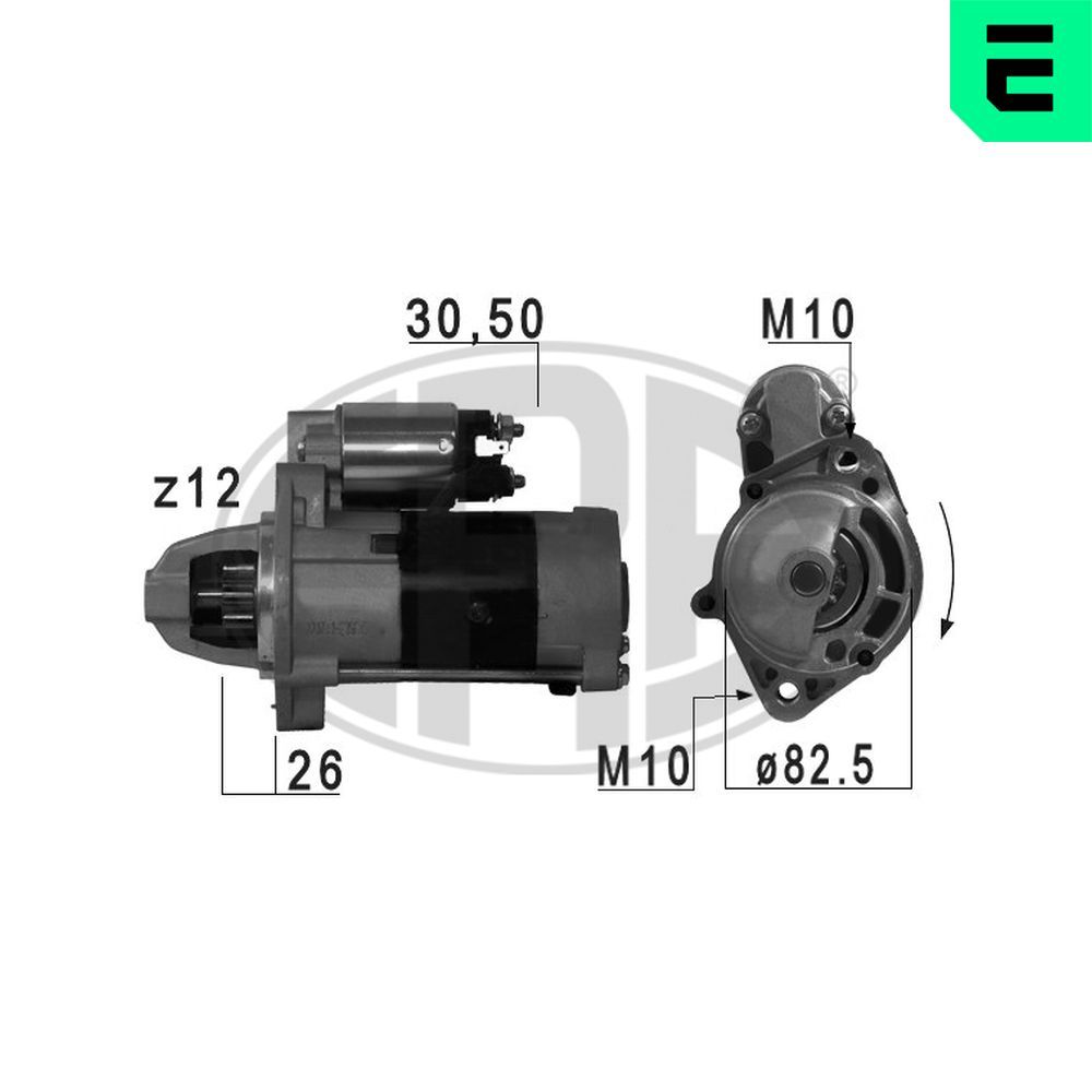 Стартер ERA 220710A - zapix