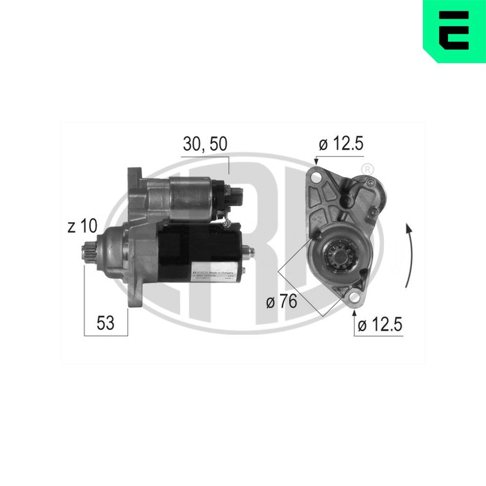 Стартер ERA 220124A - zapix