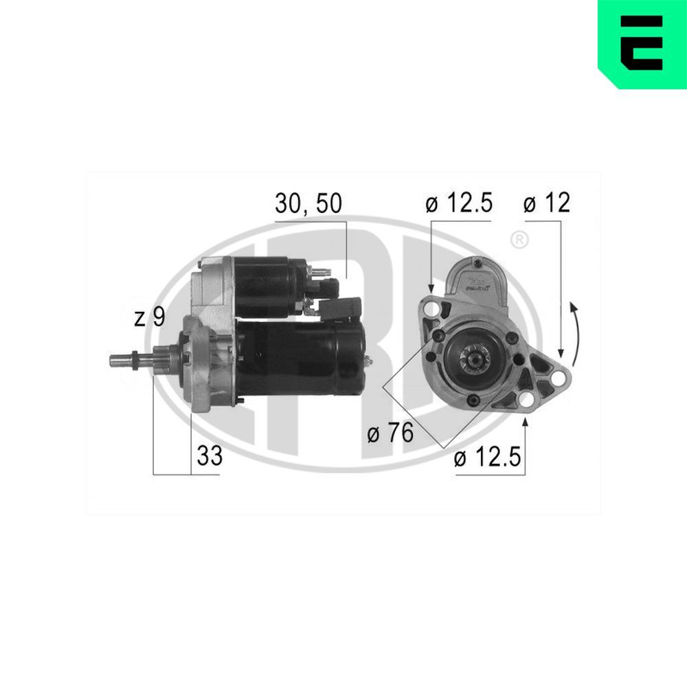 Стартер ERA 220190A - zapix