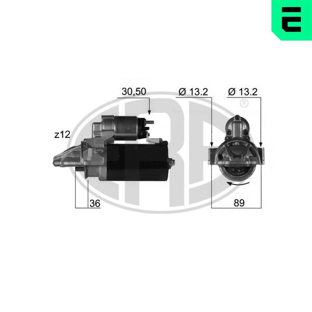 Стартер ERA 220353A - zapix