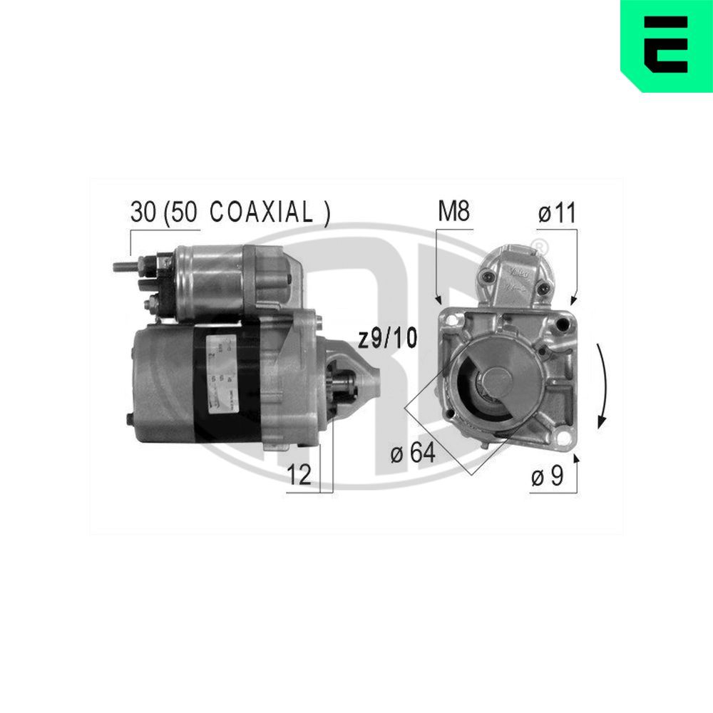 Стартер ERA 220376A - zapix