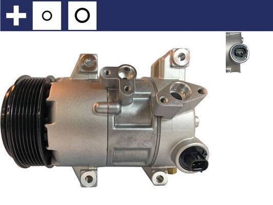 Компресор кондиціонера MAHLE ACP975000S - zapix