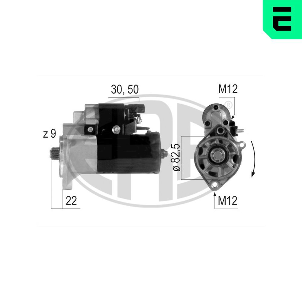 Стартер ERA 220581A - zapix