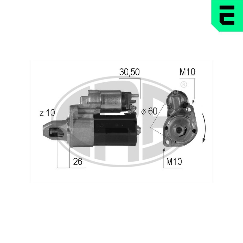 Стартер ERA 220593A - zapix