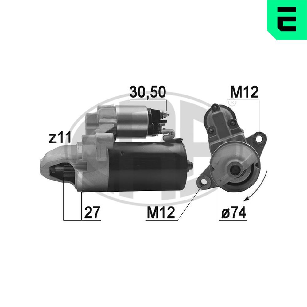 Стартер ERA 220955A - zapix
