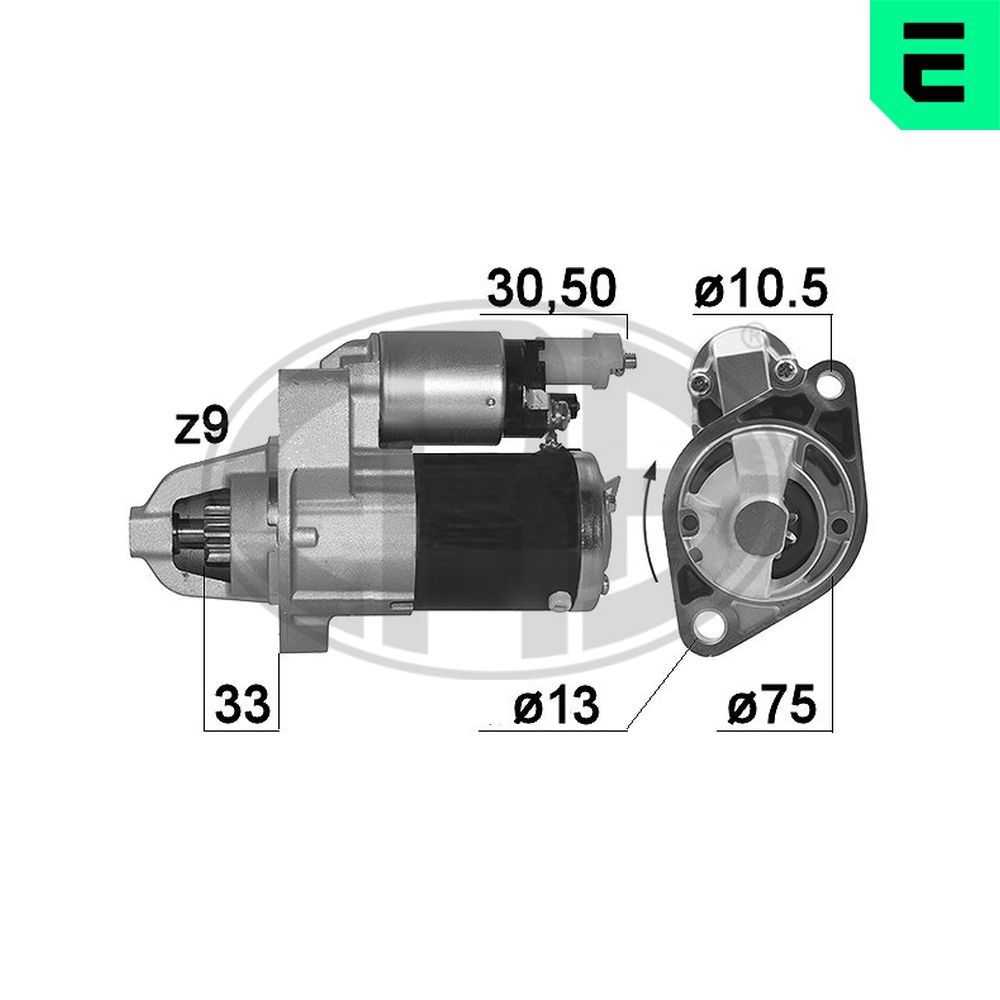 Стартер ERA 220990A - zapix