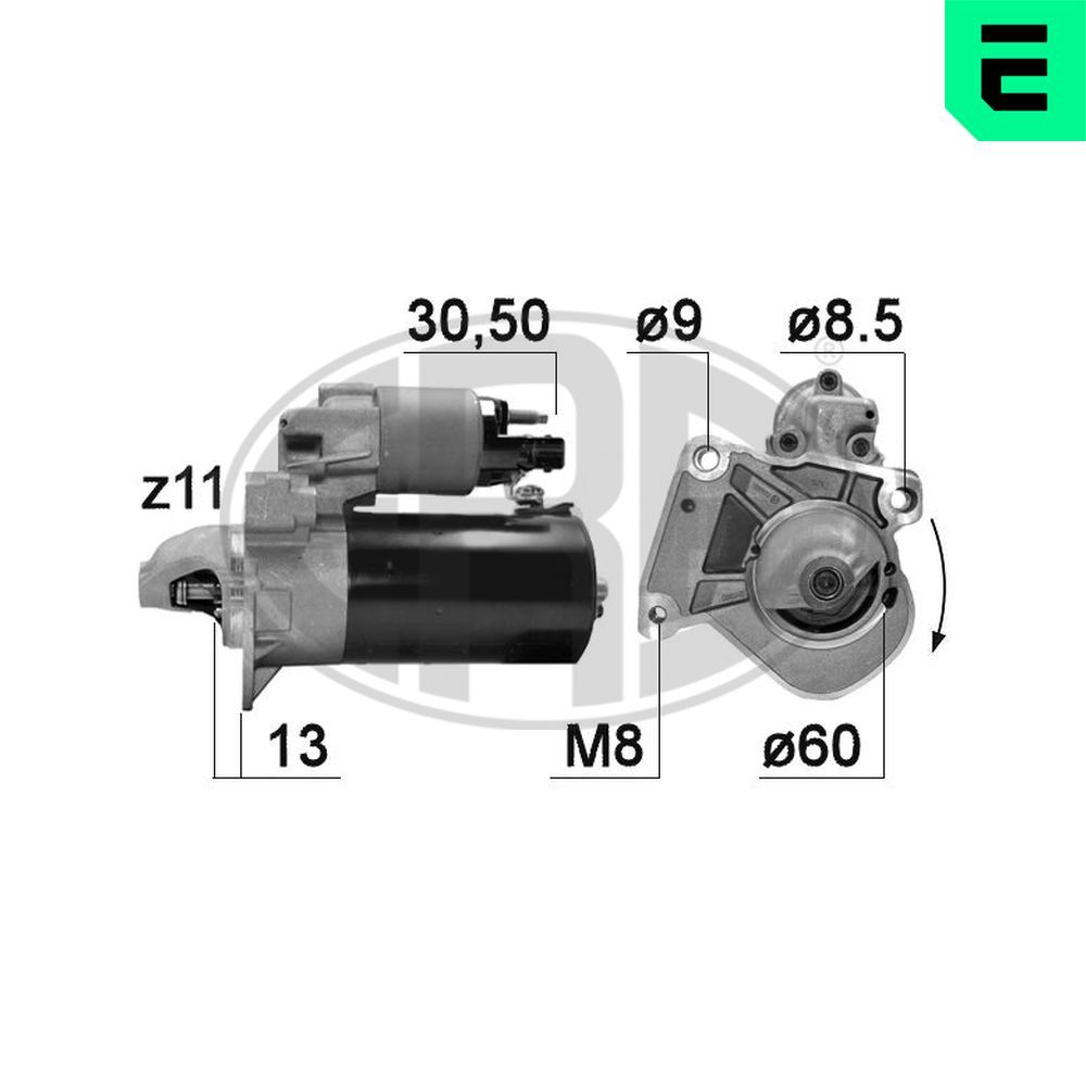 Стартер ERA 221041 - zapix