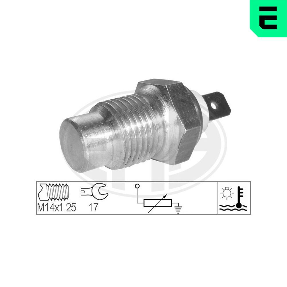 Датчик температури охолоджуючої рідини ERA 330086 - zapix