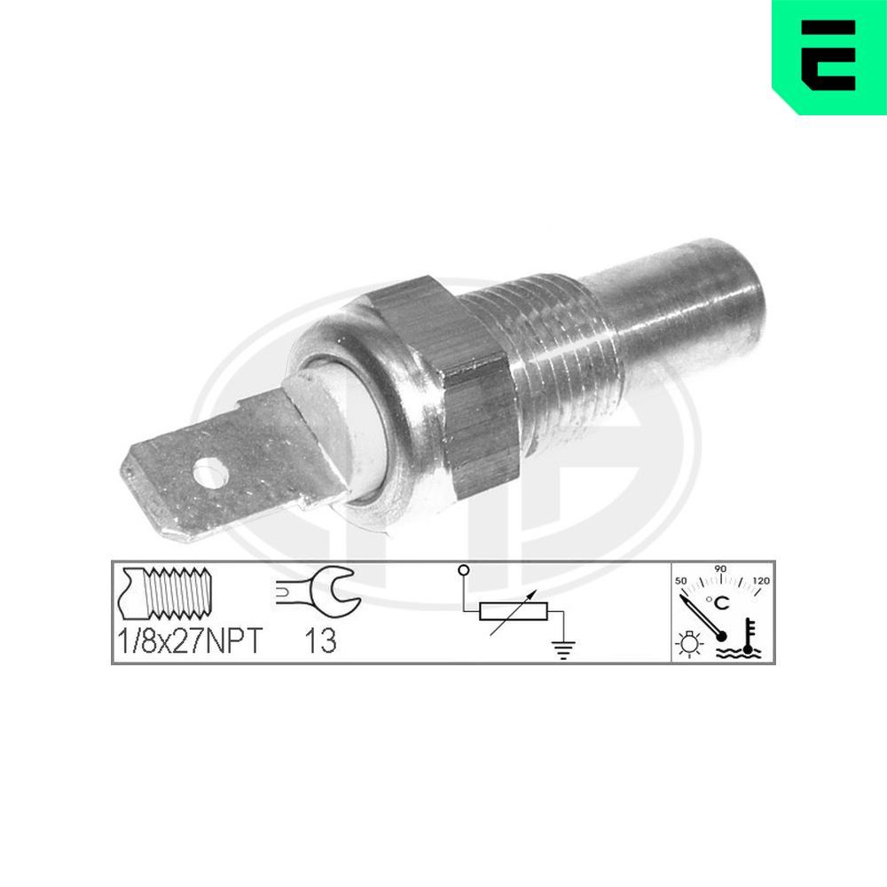Датчик температури охолоджуючої рідини ERA 330096 - zapix