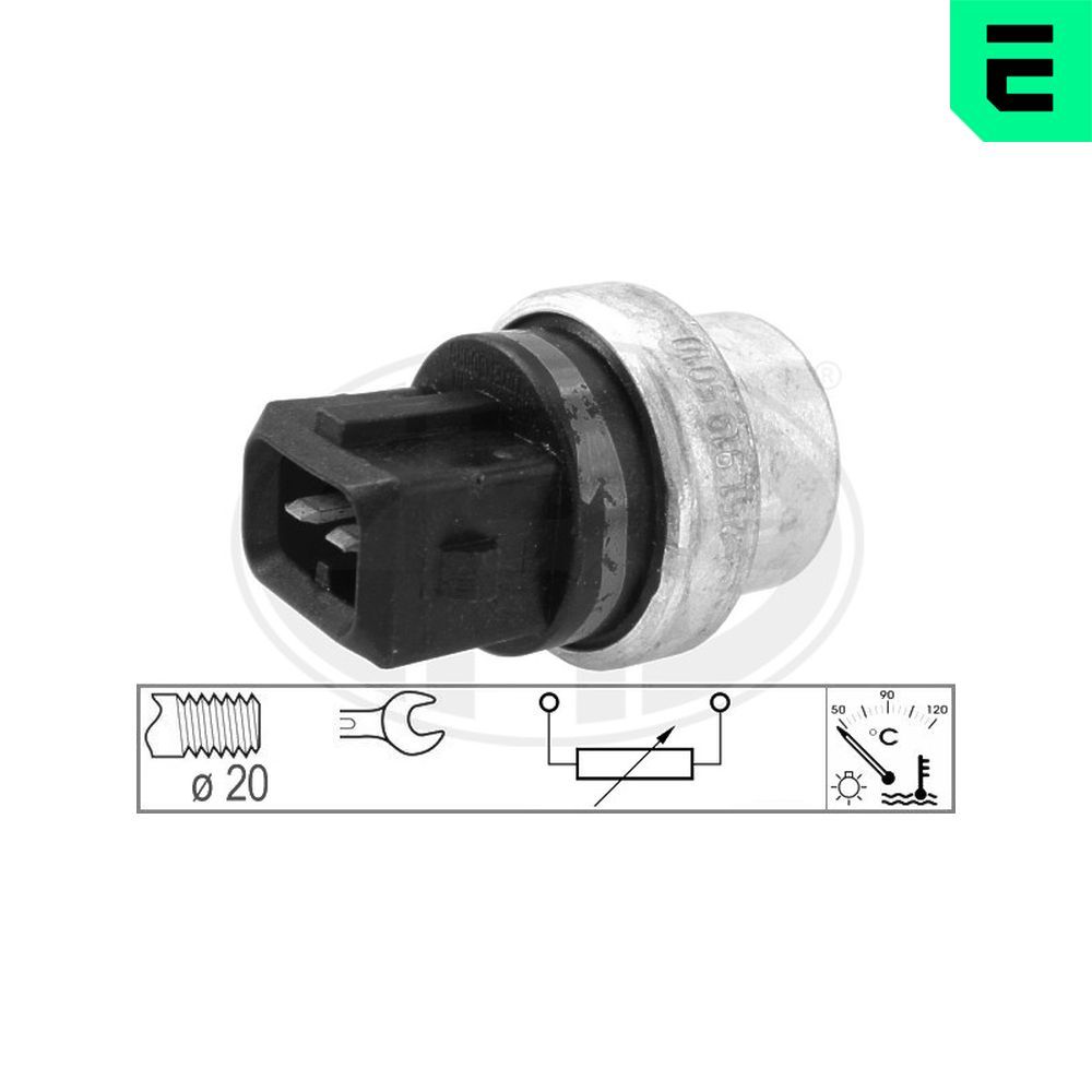 Датчик температури охолоджуючої рідини ERA 330103 - zapix