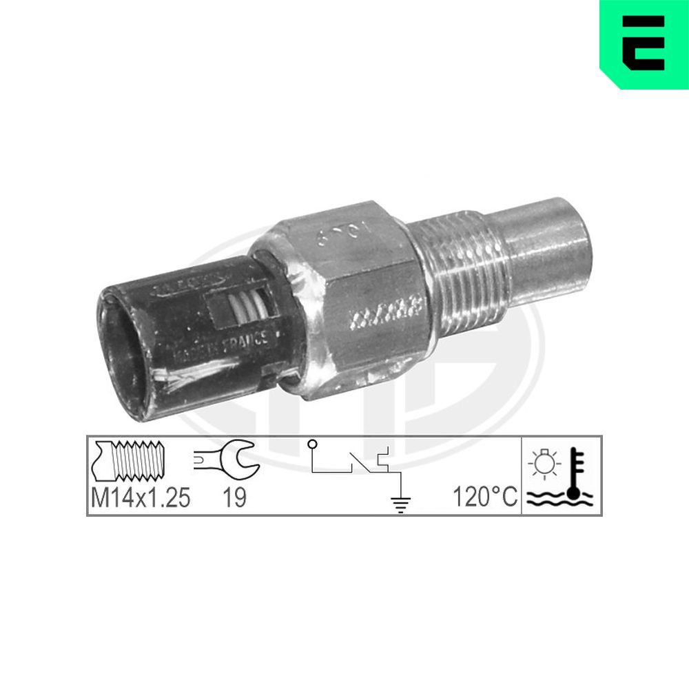 Датчик температури охолоджуючої рідини ERA 330557 - zapix