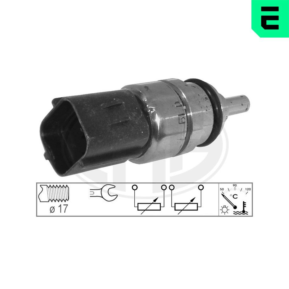 Датчик температури охолоджуючої рідини ERA 330582 - zapix