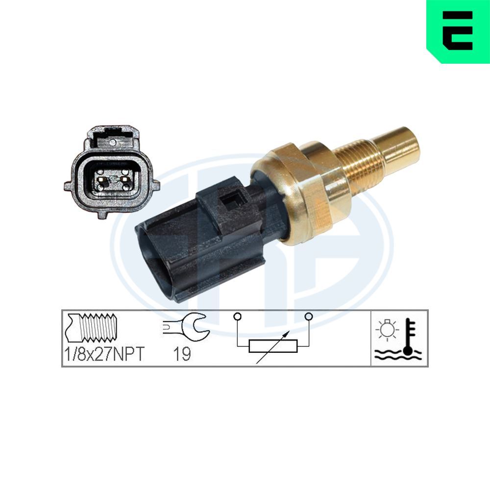 Датчик температури охолоджуючої рідини ERA 330606 - zapix