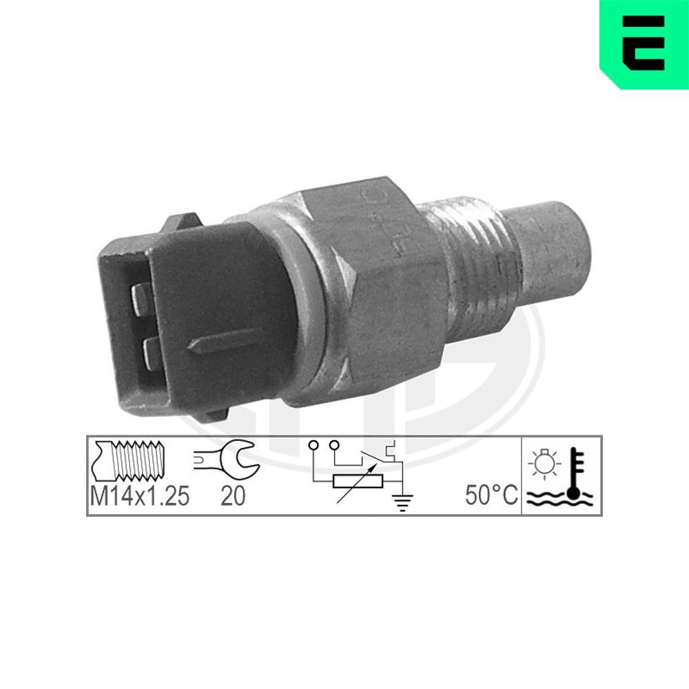 Датчик температури охолоджуючої рідини ERA 330639 - zapix