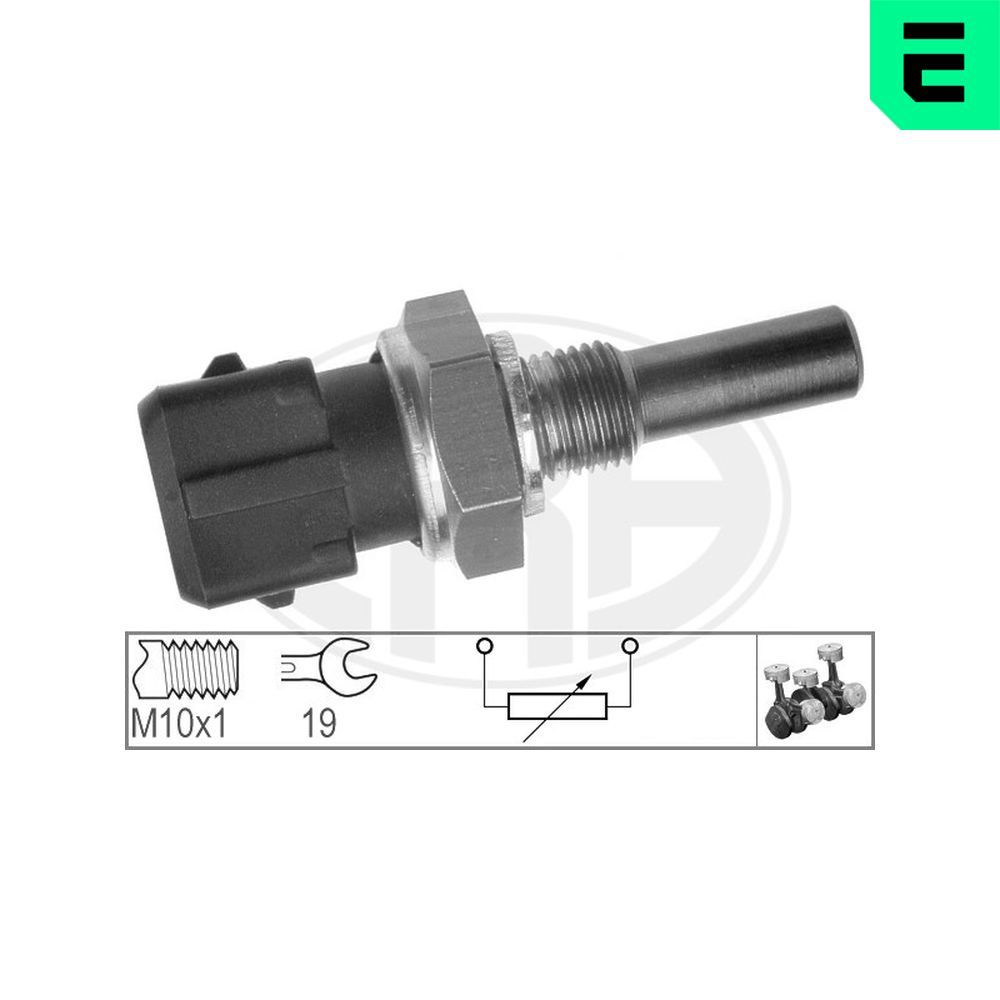 Датчик температури охолоджуючої рідини ERA 330136 - zapix