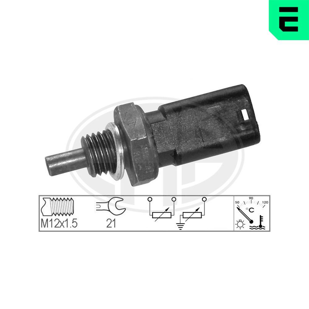 Датчик температури охолоджуючої рідини ERA 330138 - zapix