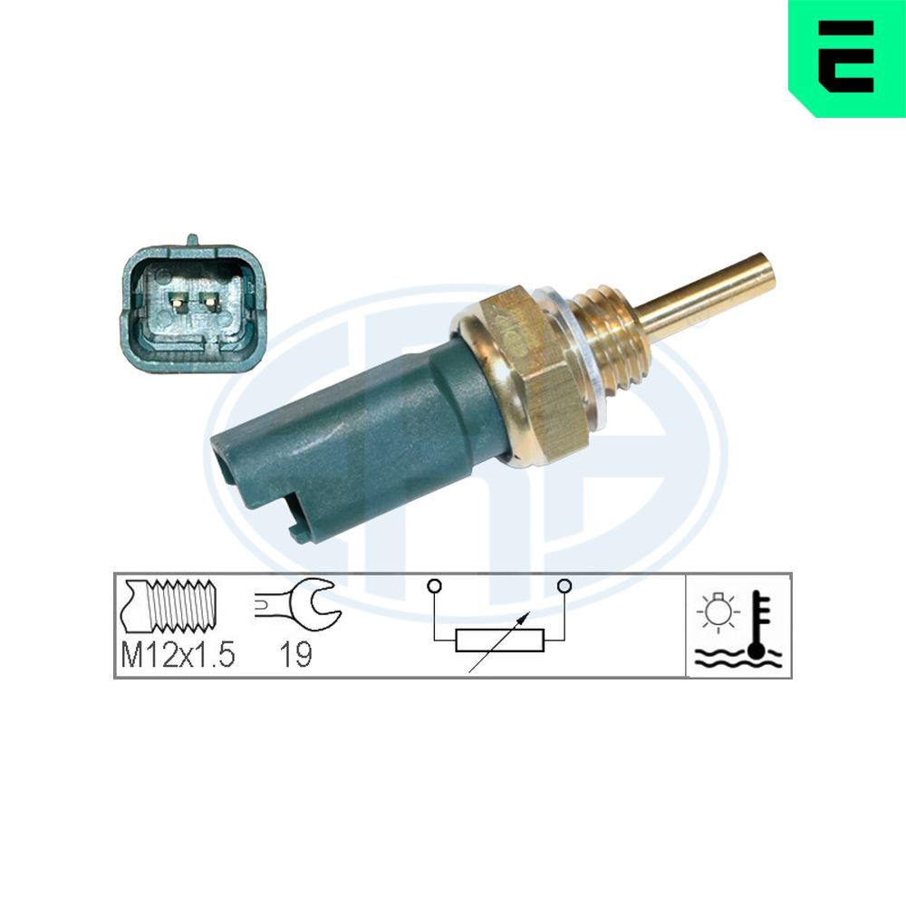 Датчик температури охолоджуючої рідини ERA 330142 - zapix