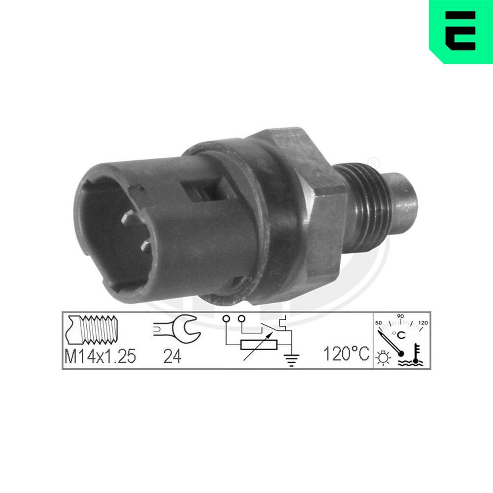 Датчик температури охолоджуючої рідини ERA 330146 - zapix