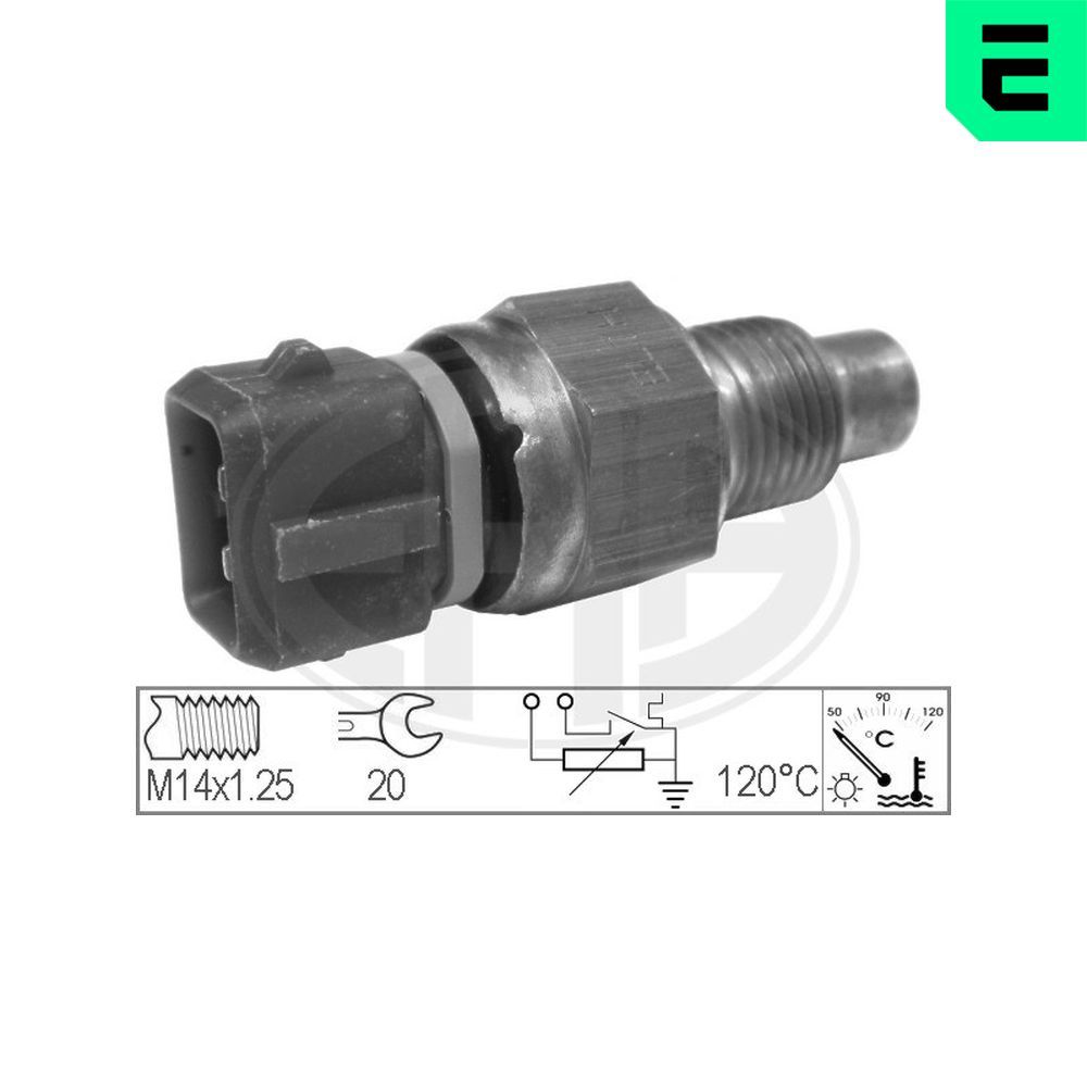 Датчик температури охолоджуючої рідини ERA 330147 - zapix