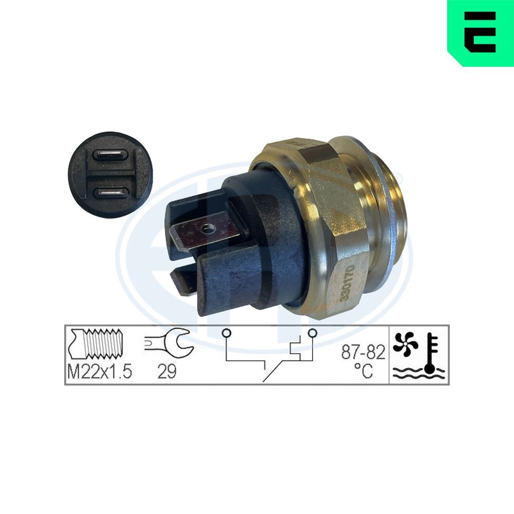 Датчик вмикання вентилятора ERA 330170 - zapix