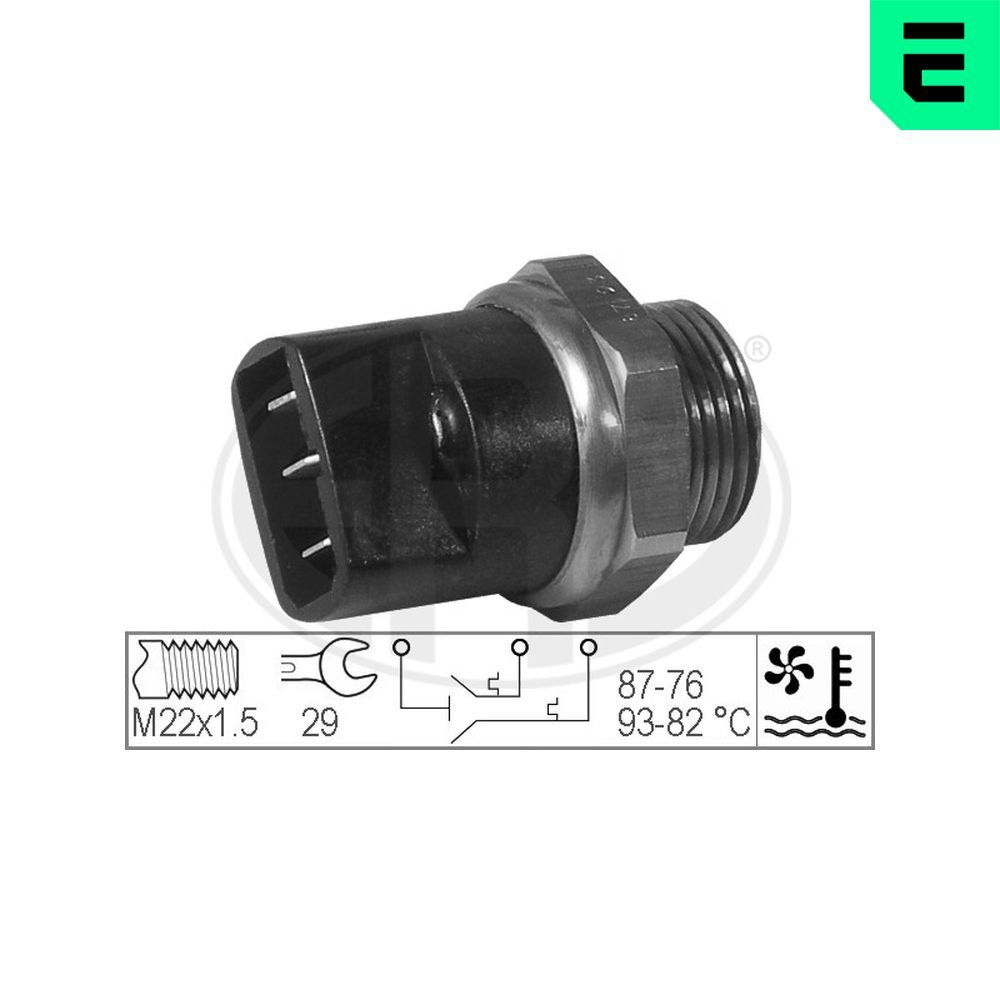 Датчик вмикання вентилятора ERA 330212 - zapix