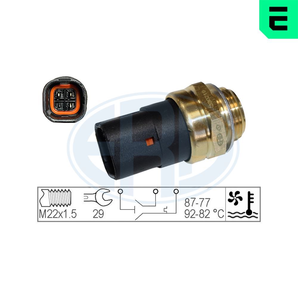Датчик вмикання вентилятора ERA 330219 - zapix