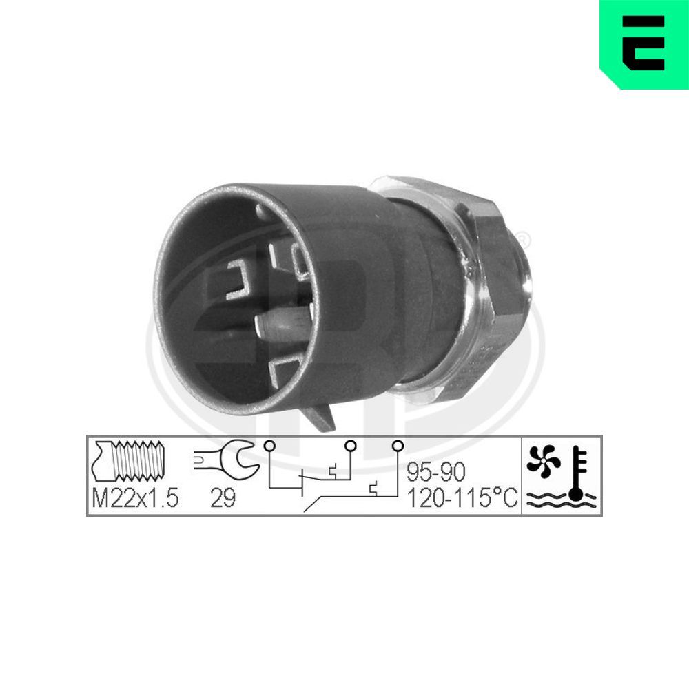 Датчик вмикання вентилятора ERA 330223 - zapix