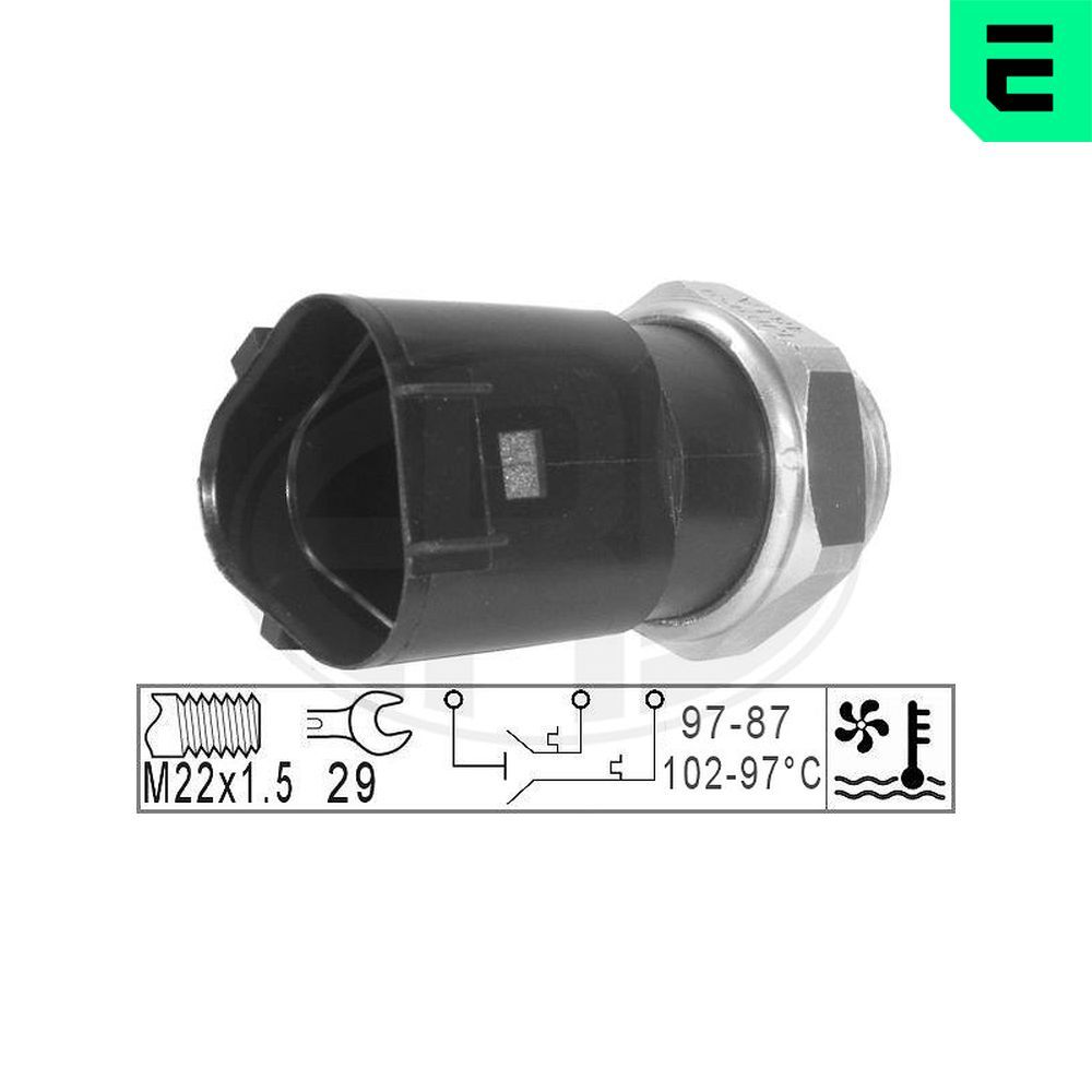 Датчик вмикання вентилятора ERA 330230 - zapix