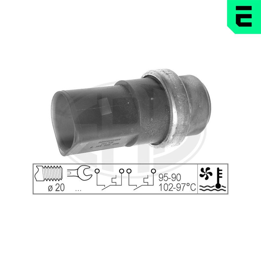 Датчик вмикання вентилятора ERA 330231 - zapix