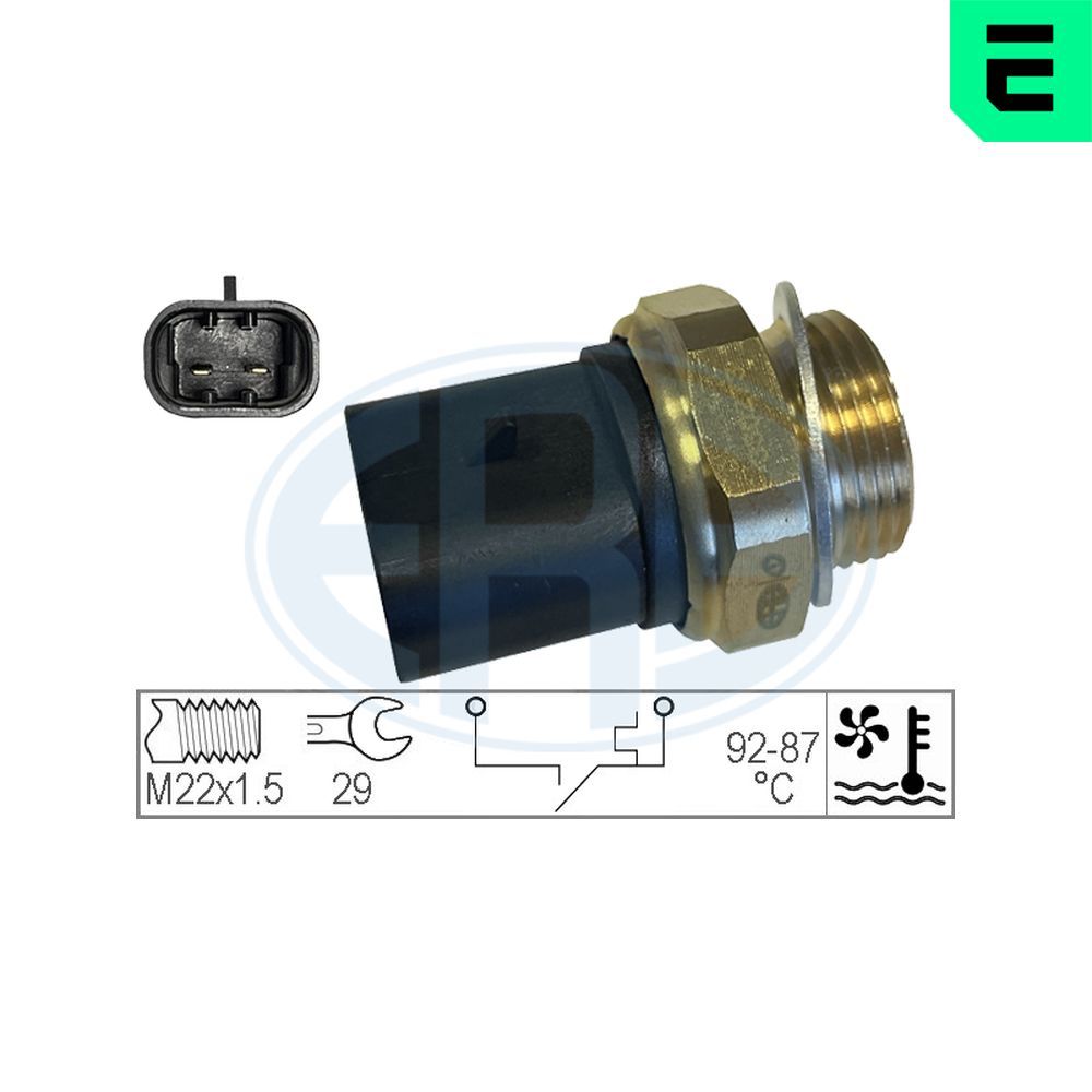 Датчик вмикання вентилятора ERA 330273 - zapix