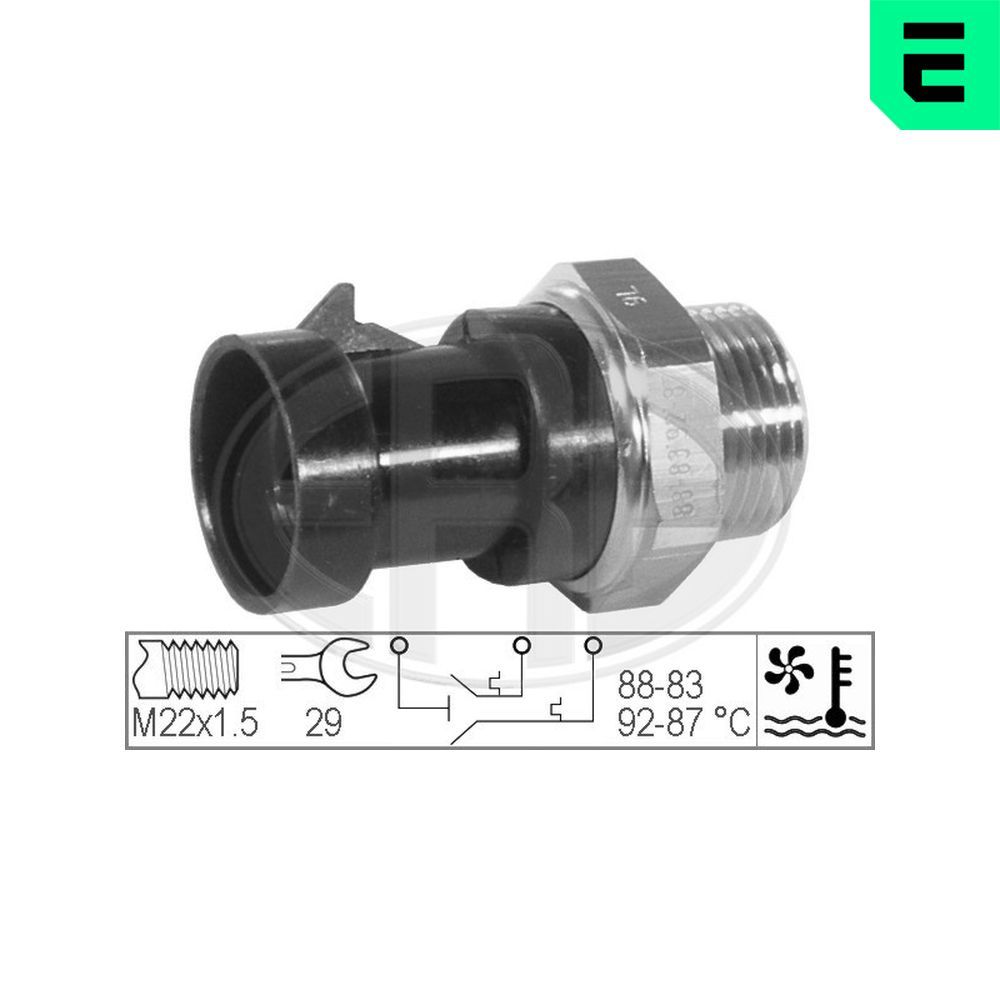 Датчик вмикання вентилятора ERA 330279 - zapix