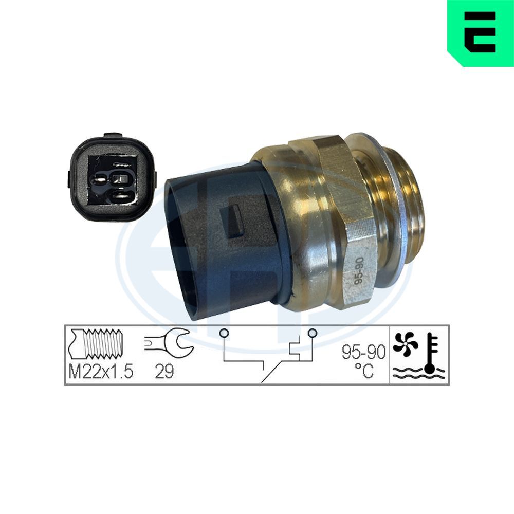 Датчик вмикання вентилятора ERA 330282 - zapix