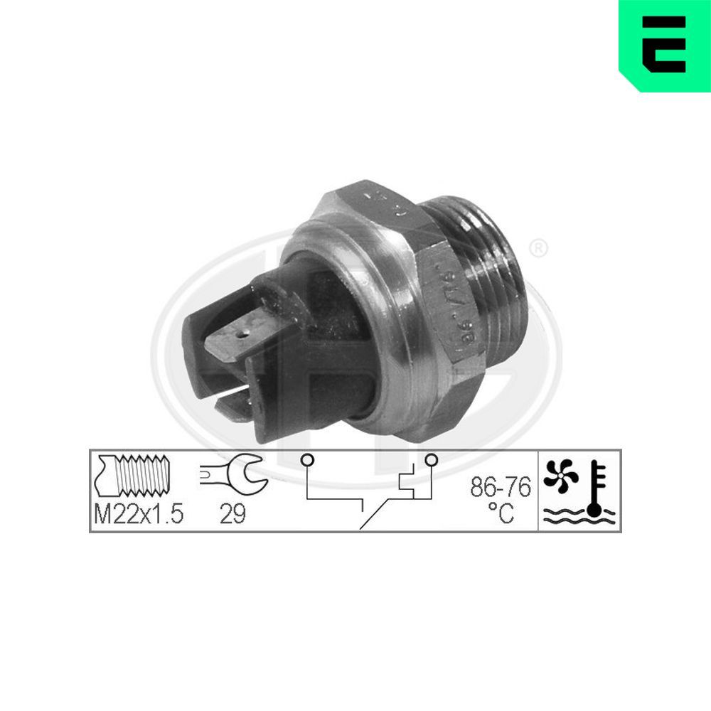 Датчик вмикання вентилятора ERA 330292 - zapix